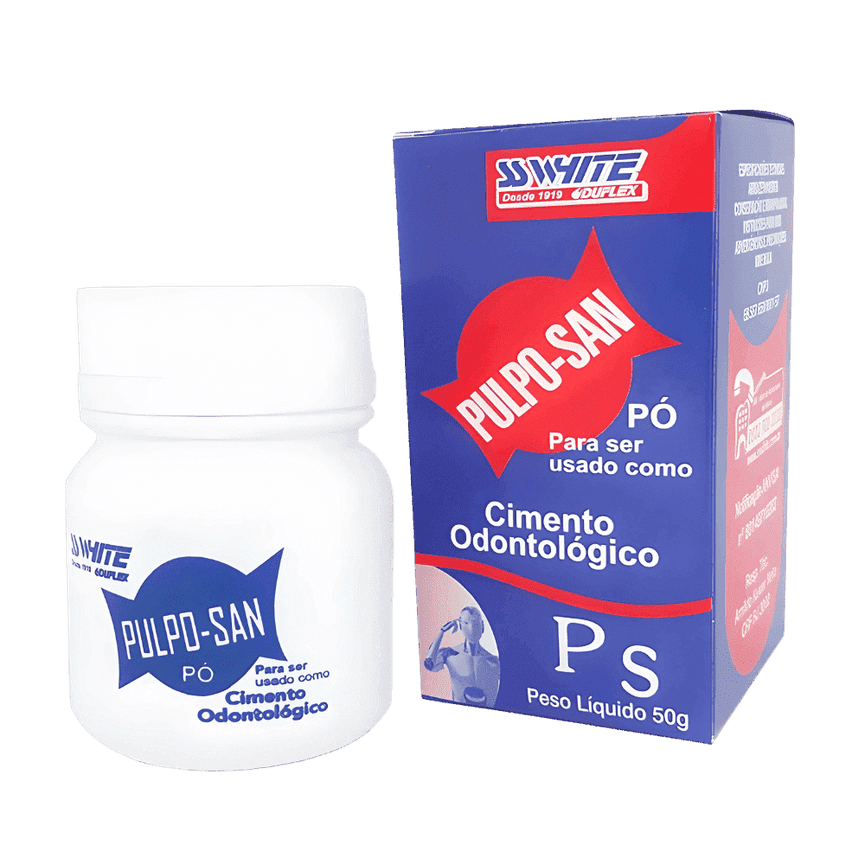 Cimento Provisorio Pulpo San SSWhite po