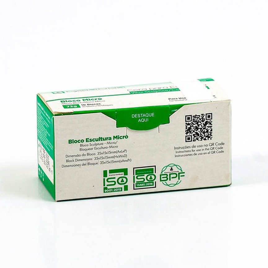 cera para escultura micro regular marfim lysanda