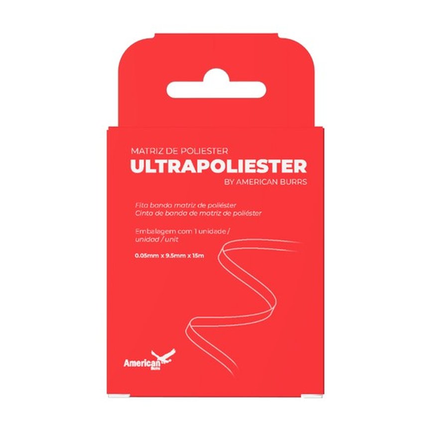 2 tira matriz de poliester ultrapoliester american burrs 147477